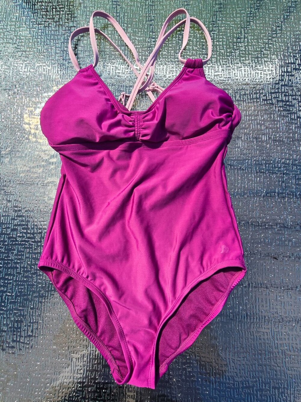 One-Piece Swim, Purple, All in Motion, NWOT